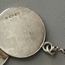 silver coin necklace Image 2
