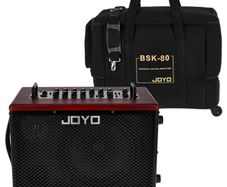 Rechargeable JOYO BSK-80 Acoustic Guitar Amplifier- Full Set