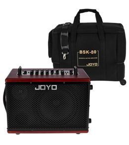 Rechargeable JOYO BSK-80 Acoustic Guitar Amplifier- Full Set