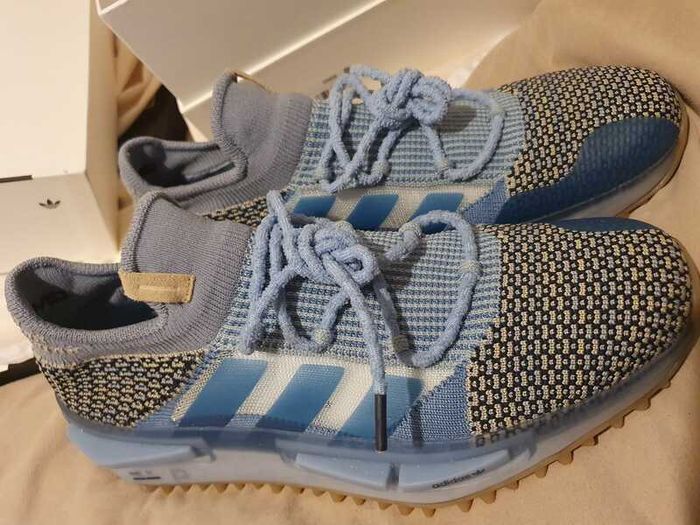 Designer Collaboration Adidas x Philllllthy NMD S1 'Ambient Sky' UK12