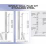 Grant 2m adjustable plume diverter kit & 2 Grant 45 elbows Image 5