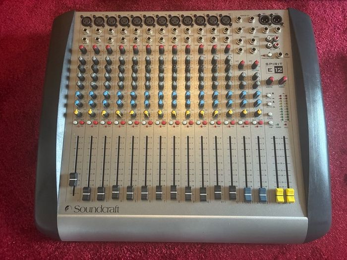 Tascam, Soundcraft and Crate amp