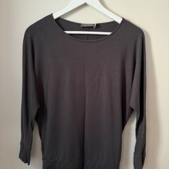 MINT VELVET Grey Long Sleeve Top Size S!
