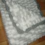 Pom pom pram blanket Image 2
