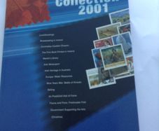 Year 2001 full set of Irish Mint Commemorative stamps in presentation  pack