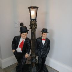 laurel & hardy lamp