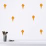Ice Cream Wall Decal, Ice Cream Sticker, Baby Wall Decal, Ice Cream Pattern, Baby room ice cream decal, Gif ideas, Nursery Ice Cream Image 3