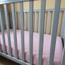 Nested Sorrento Baby Cot Grey with Mattress & Fisher Price butterfly dreams toy with Music/light Image 10