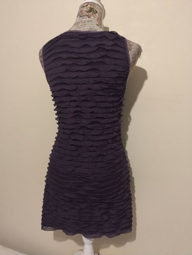 Beautiful Purple Ruffle Dress
