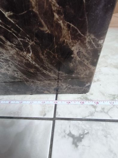 marble table