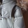 River Island - Puffer Coat  - Cream and Taupe Colour Block - UK 8 - Brand New RRP 120 Image 9