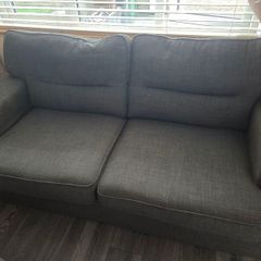 sofa , free to go , needs a wash