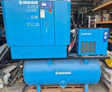 Boge SD 24-2 Compressor with Dryer & Receiver