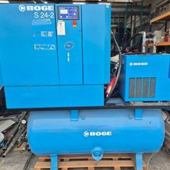Boge SD 24-2 Compressor with Dryer & Receiver