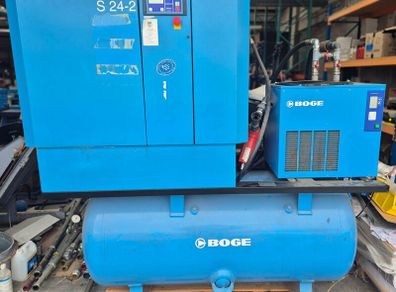 Boge SD 24-2 Compressor with Dryer & Receiver
