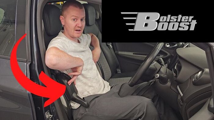 Bolster Boost: Extra Lateral Support for any Car Seat