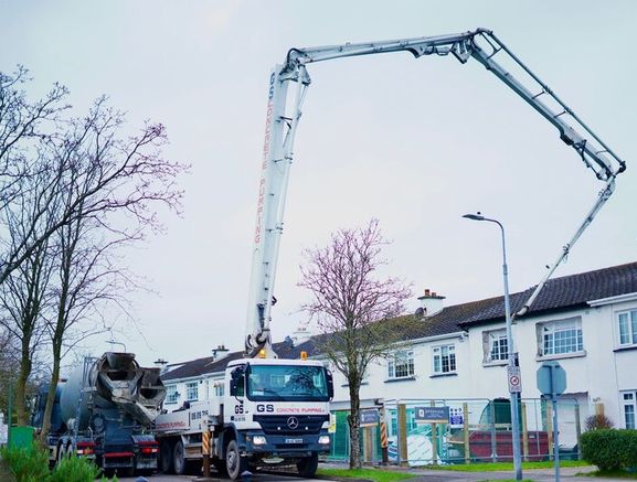 Concrete pump hire Dublin, Meath, Wicklow & Kildare