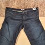 mens BUGATTI Jeans stretchy denim tapered leg navy  Size W 44  L 34 zip fly Image 5