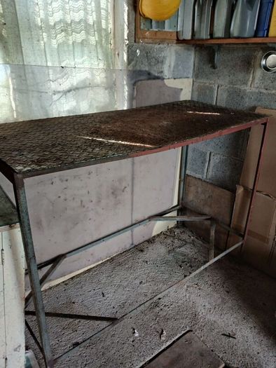 Welders steel work bench