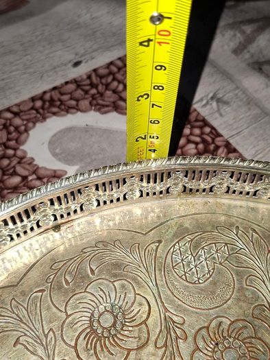 Lot of Large Old Silver Plate Trays for sale as a lot, Postage Available Price for the lot