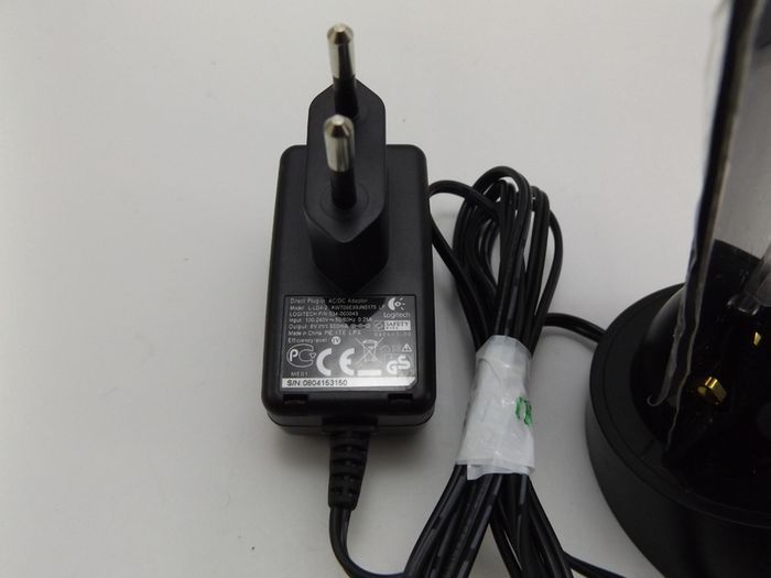 Logitech Ac Dc Adapter L Ld4 2 Input 100 240v 50 60hz 025a Output 8v ...