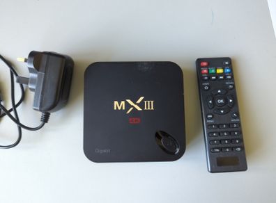 MX iii android TV box 4k