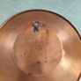 SET OF TWO Vintage, Copper, Turkish Engraved Metal Plate, Made in Turkey, Home Decor, Brass Dish, Wall Plate, Copper Art, Metal Art Engraving, Copper Plate Image 5