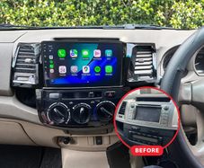 Toyota Hilux 2007-2015 Apple CarPlay & Android Auto Upgrade