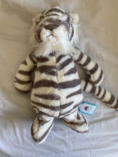 JELLYCAT Bashful Snow Tiger Medium