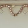 Genuine Freshwater Pearl & 9ct Gold Vintage Necklace, New Old Stock Image 3