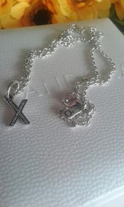 Brand New genuine Pandora sterling silver chain and pendant