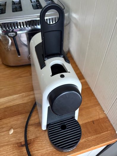 NEspresso coffee maker and milk frother