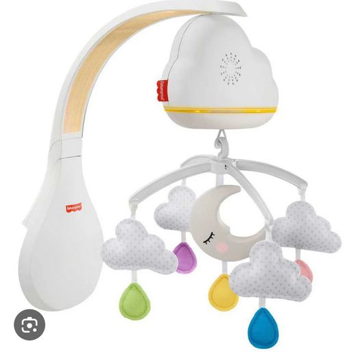 fisher-price calming clouds mobile & soother