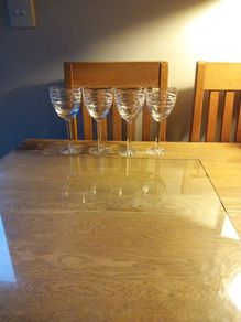 Stuart Crystal Glasses x 4