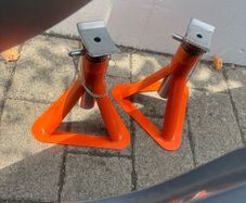 axle stands pair 2 tone