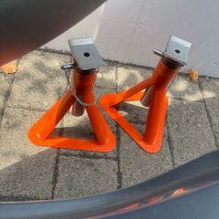axle stands pair 2 tone