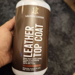 Leather Expert Leather Top Coat Semi Matt 1000ml Water Based Protective Finish