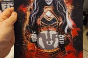 Britt Baker AEW Wrestling Autograph