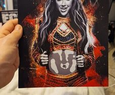 Britt Baker AEW Wrestling Autograph