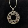 Sterling silver pendant and chain Image 2