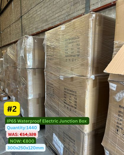 1440 x IP65 Waterproof Electrical Junction Boxes 300x250x120mm