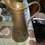 Large Antique Art Nouveau Copper Jug, late 19th to early 20th century, Postage Available or Collection Image 3