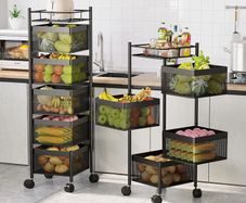 rotating storage rack bathroom stand rack Vegetable Rack Fruit Rack Used for Home Kitchen Office Bathroom Living Room Storage No Need to Install 5 Tier
