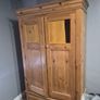 pine wardrobe really nice patina Image 3