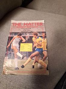 Luton Town v Shrewsbury soccer programme 30.04.1982