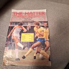 Luton Town v Shrewsbury soccer programme 30.04.1982