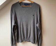 Ralph Lauren Grey Cotton Sweater