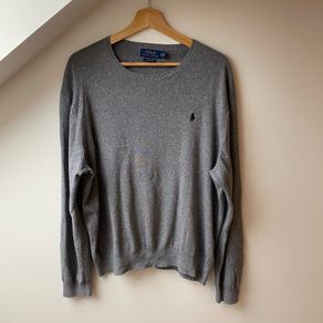 Ralph Lauren Grey Cotton Sweater