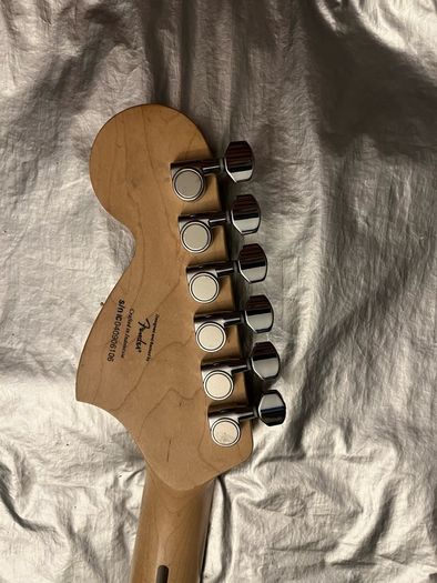 Fender Stratocaster squier Neck fretboard with tuners machine heads made in Indonesia electric guitar parts accessories