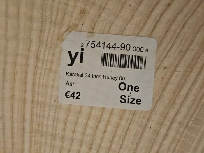 Karakal Gaelic Hurley 34 Inch Ash